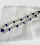Sterling Silver Lapis Lazuli Byzantine Chainmaille Necklace - Image 4