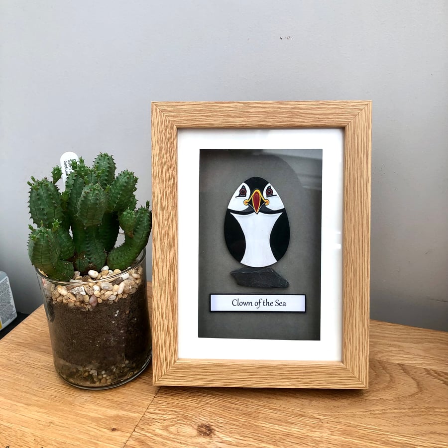 Puffin box frame picture 
