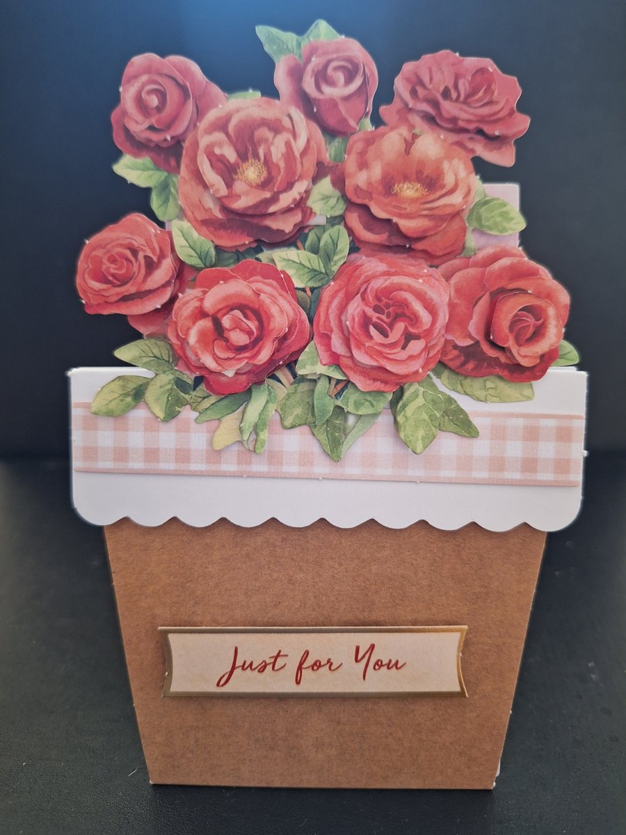 Freestanding Flowerpot card