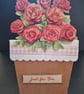 Freestanding Flowerpot card - Image 1