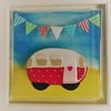 Fused Glass Caravan Picture, 