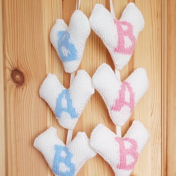 Secons Sunday, Hanging Hearts, nursery decorations, baby shower gifts
