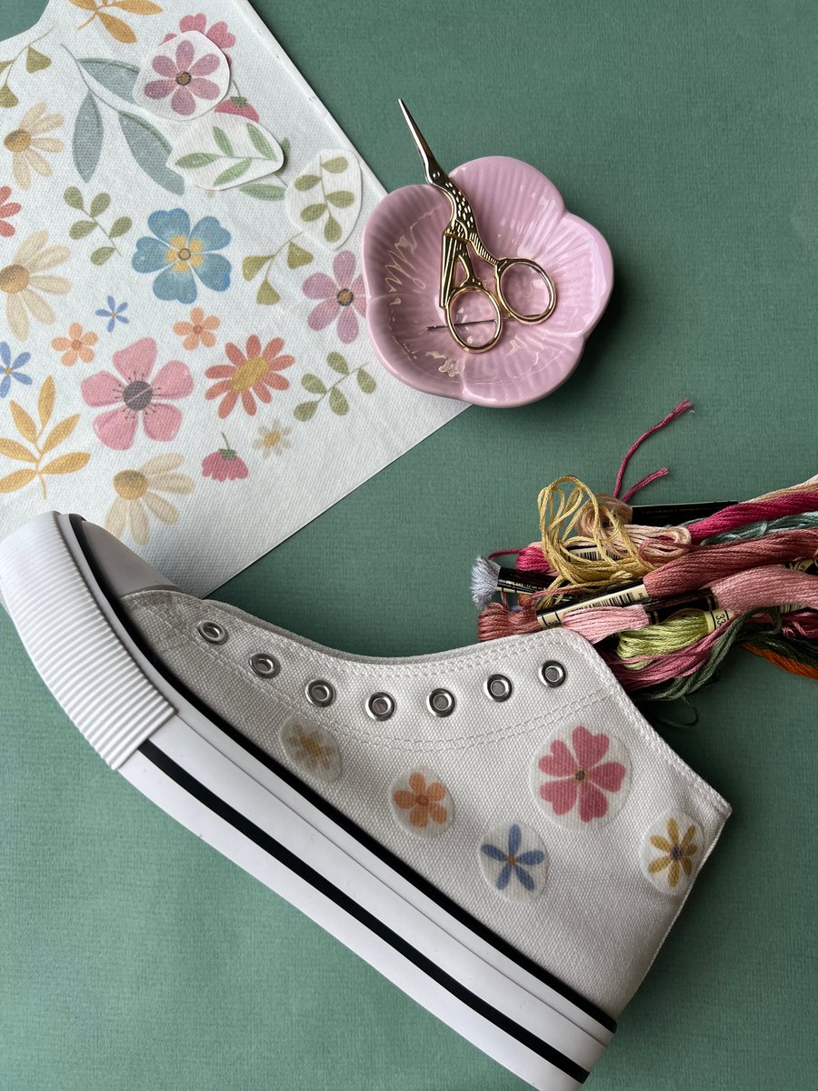 Pretty Petals Stick and Sew Designs