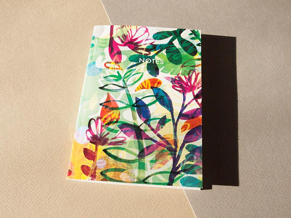 A6 Summer Flowers Notebook - Stationery - Paper Goods - Paper Product