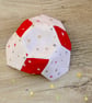 Small Fabric Patchwork Basket - Image 6
