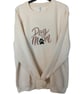 Dog Mom sweatshirt, adult sweatshirt, cosy sweatshirt, embroidered sweatshirt - Image 4