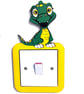 Cute Croc Light Switch Surround – Kids Room Decor Gaming Style