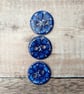 Buttons, handmade pottery buttons, set of 3 - Image 2