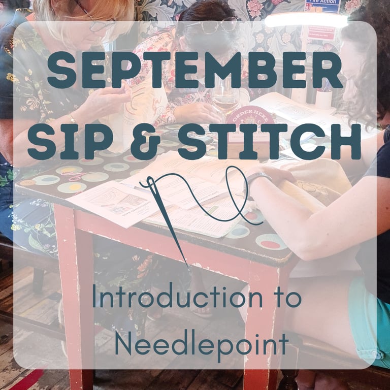 Sip & Stitch SEPTEMBER – Creative Workshop at Granello Lounge