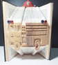 Fire Engine, Fire Truck COMBI  Book Folding Pattern - EMAILED PDF PATTERN - Image 1