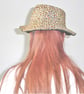 Leopard Print Hat Black Fluffy Faux Fur Reversible - Image 10