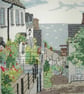 Clovelly in Devon cross stitch kit - Image 1
