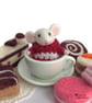 Mouse, Alfie, needle felted by Lily Lily Handmade - Image 4
