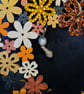 Decorative wooden flower wreath.  - Image 3