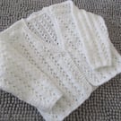  22"  Lace V Neck Cardigan