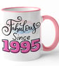Personalised Birthday Year Mug Fabulous Since ( enter your year) - Image 4