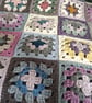 Granny square crochet knee blanket  - Image 4