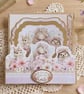 Luxury Stepper Card for Someone Special. Floral Fairy Keepsake Card - Image 2