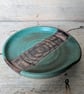 Small spoon rest (green & copper) - Image 2