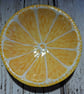 Lemon half, mini trinket dish,  Fruit themed lemon ring dish  - Image 3