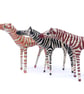 Handmade Paper Zebra - Natural Red - MADE TO ORDER - Image 8