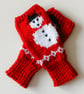 KNITTING PATTERN PDF Christmas Colours Wrist Warmers - Image 5