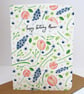 Happy birthday flower card - Image 2