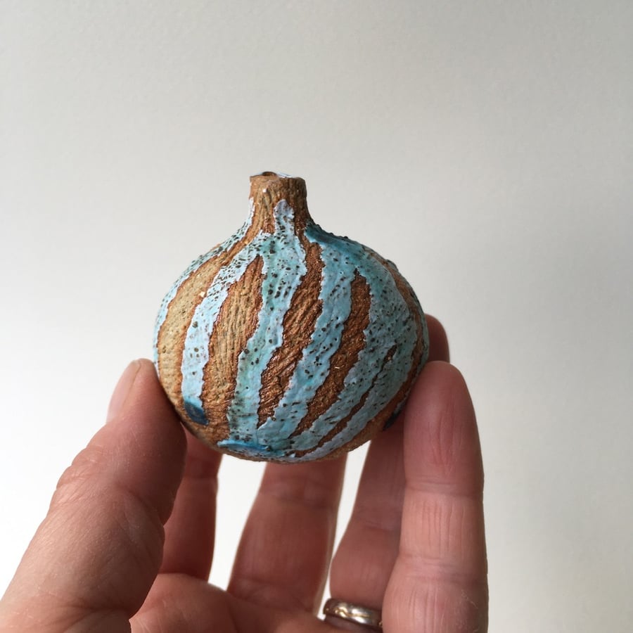 Ceramic Bottle -  Surf and Stone 
