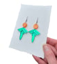 Deco Geometry Drop Acrylic Earrings - Image 5