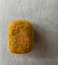 Polka dot tummy owl - orange melange - Image 3