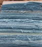 Large Indigo Natural Dye Blue Textured Thread Pack - Image 2
