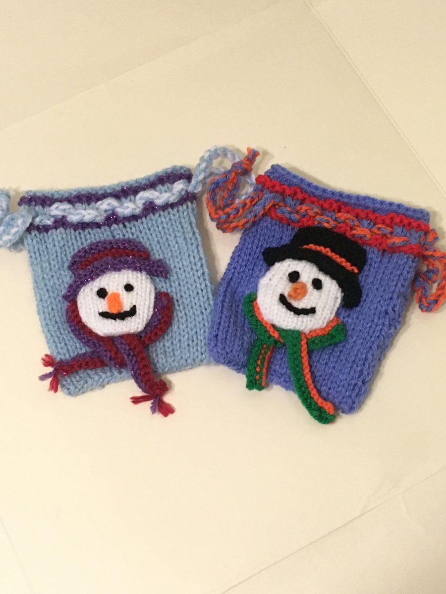 SNOWMEN GIFT BAGS