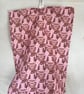 Geometric Cat Print Tea Towel - Image 3