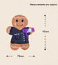 Hairdresser Gingerbread Decoration - Embroidered Salon Character - Image 2