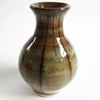 Miniature Stripy Bud Ceramic Vase 