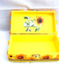 Sunflower decoupaged keepsakeI've hand decorated , memory or jewellery box. - Image 6