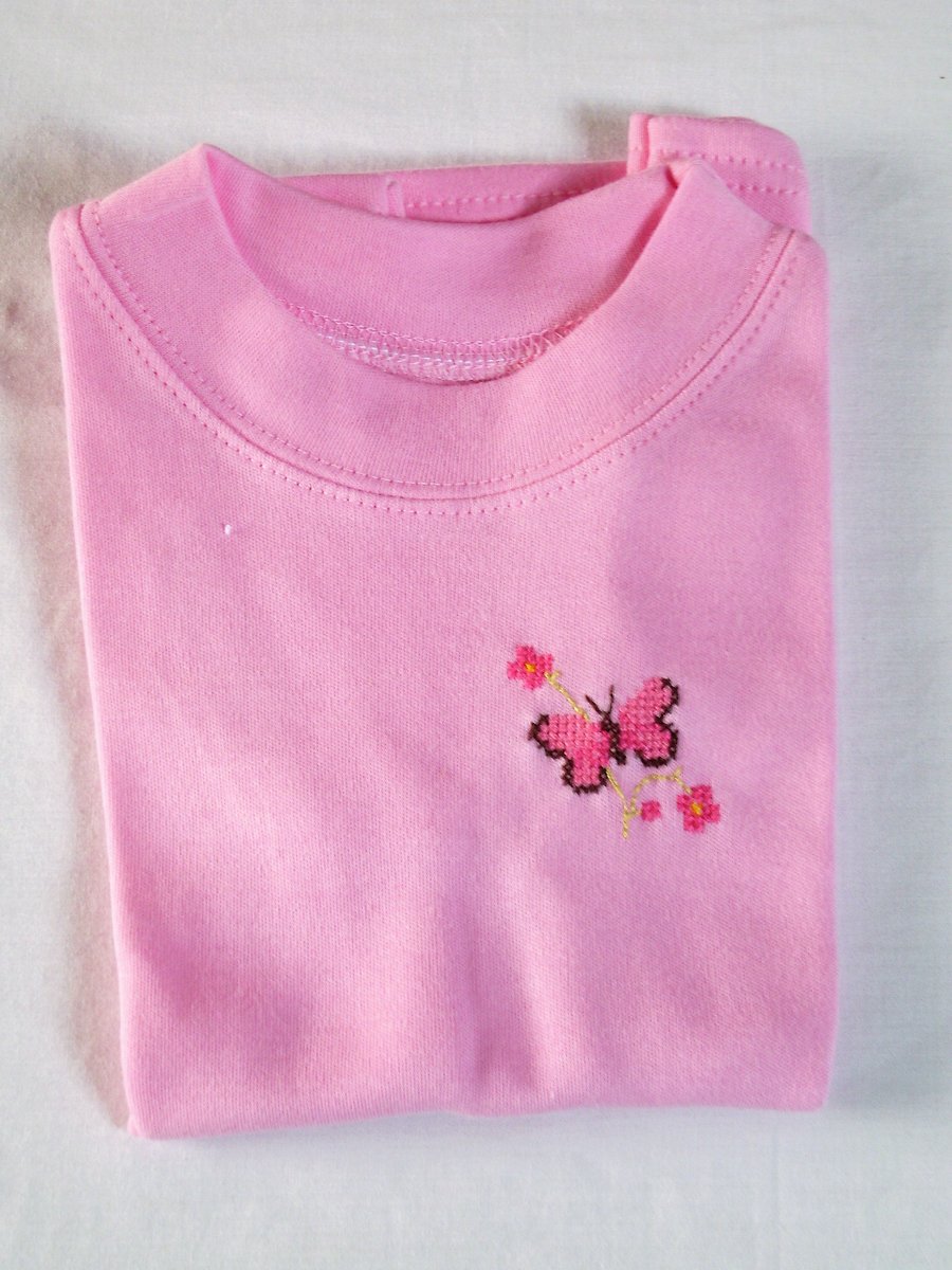Butterfly T-shirt Age 1-2 years