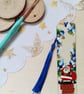 Santa clause Christmas bookmark 
