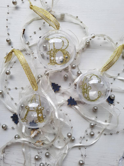 Initial Letter Bauble 