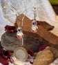 Fine Silver Drop Earrings with Cubic Zirconia  - Image 2
