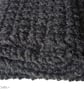 Chunky scarf for men - Guys winter knitwear - Black knitted scarf - Image 4