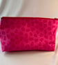 Skull Toiletry bag, skull wash bag, zipper bag, make up bag, pouch bag, - Image 1