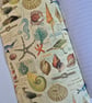 Seaside Journal with shells, crab, starfish, great nature Journal or Sketchbook - Image 5