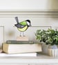 Great Tit Glass Sculpture 