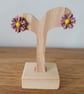 Daisy Flower Stud Earrings - Image 3