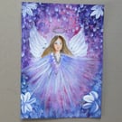 original art hand painted Spiritual angel painting ( ref FA 511 G4 )