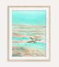 Mint Green Starfish Art Print, Coastal Wall Art, Sea Life Artwork, Home Decor
