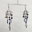 Tunnel Through the Other World Earrings - Coraline Inspired