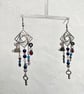 Tunnel Through the Other World Earrings - Coraline Inspired