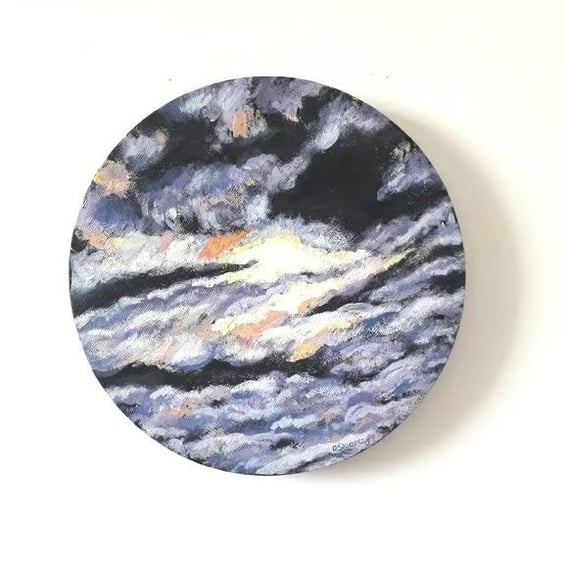 A Night Sky small original painting